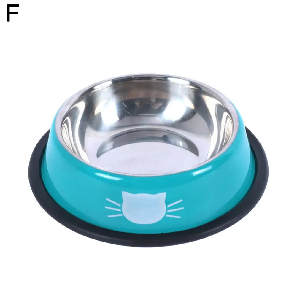 🐱🐶 Gamelle inox double paroi pour chien & chat – Antidérapante, isotherme & hygiénique