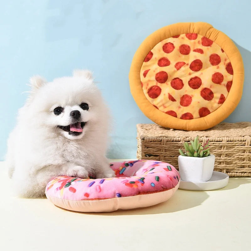 🐶 Jouet peluche couinant pour chien – Nettoyage des dents & jeu interactif