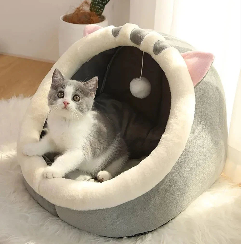 Coussin niche lavable pour chat