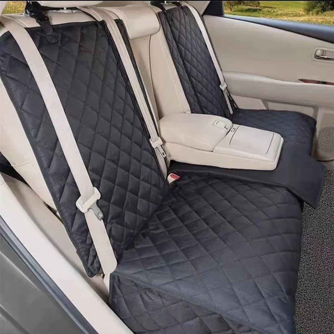 🐶 Housse de siège voiture pour chien – Impérméable avec accoudoir central