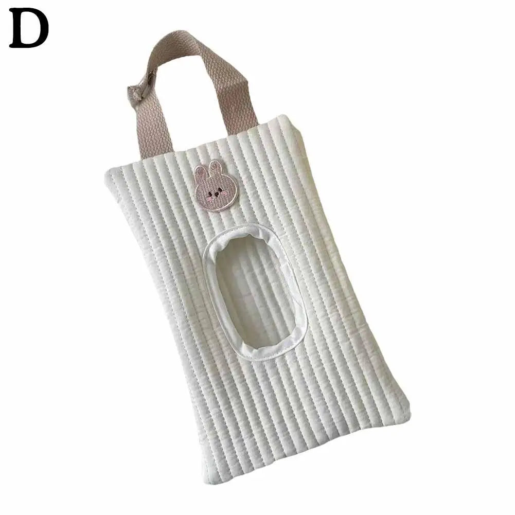 🏠 Sac à mouchoirs portable – Motif animal, idéal pour poussette & voiture