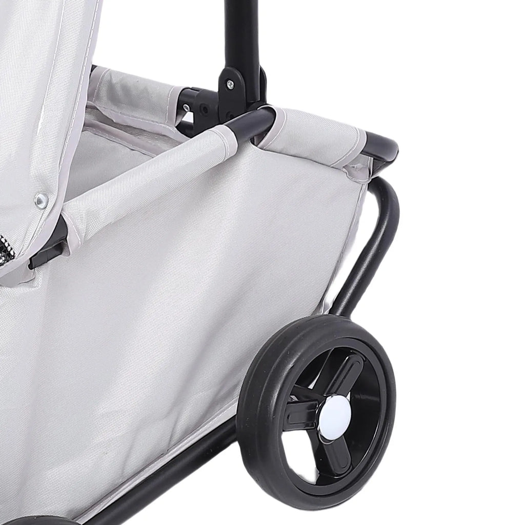 🐱🐶 Poussette multifonctionnelle pliable pour chien et chat — auvent, 4 roues, légère