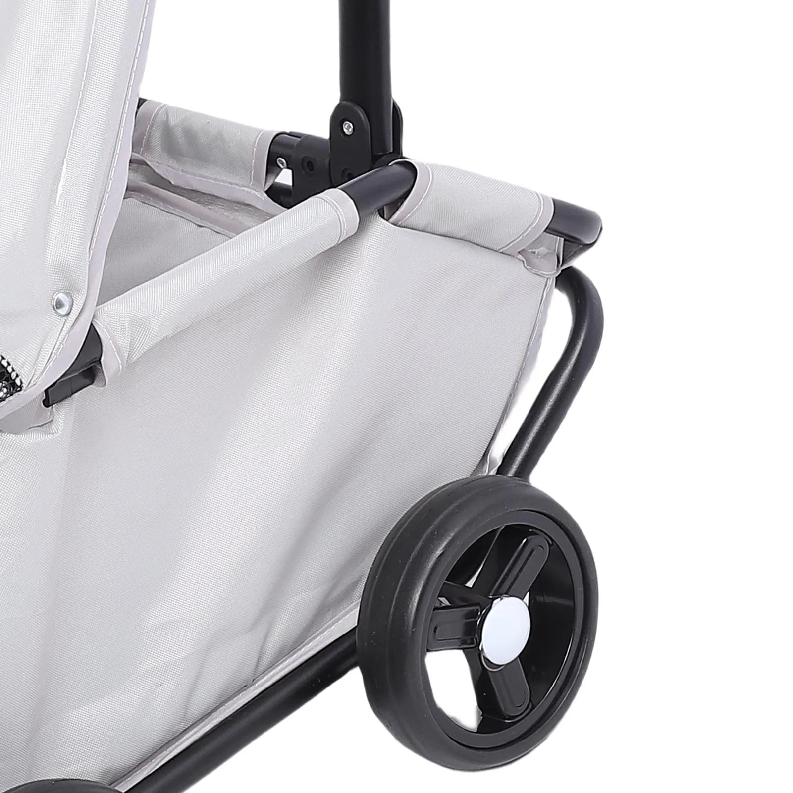 🐱🐶 Poussette multifonctionnelle pliable pour chien et chat — auvent, 4 roues, légère