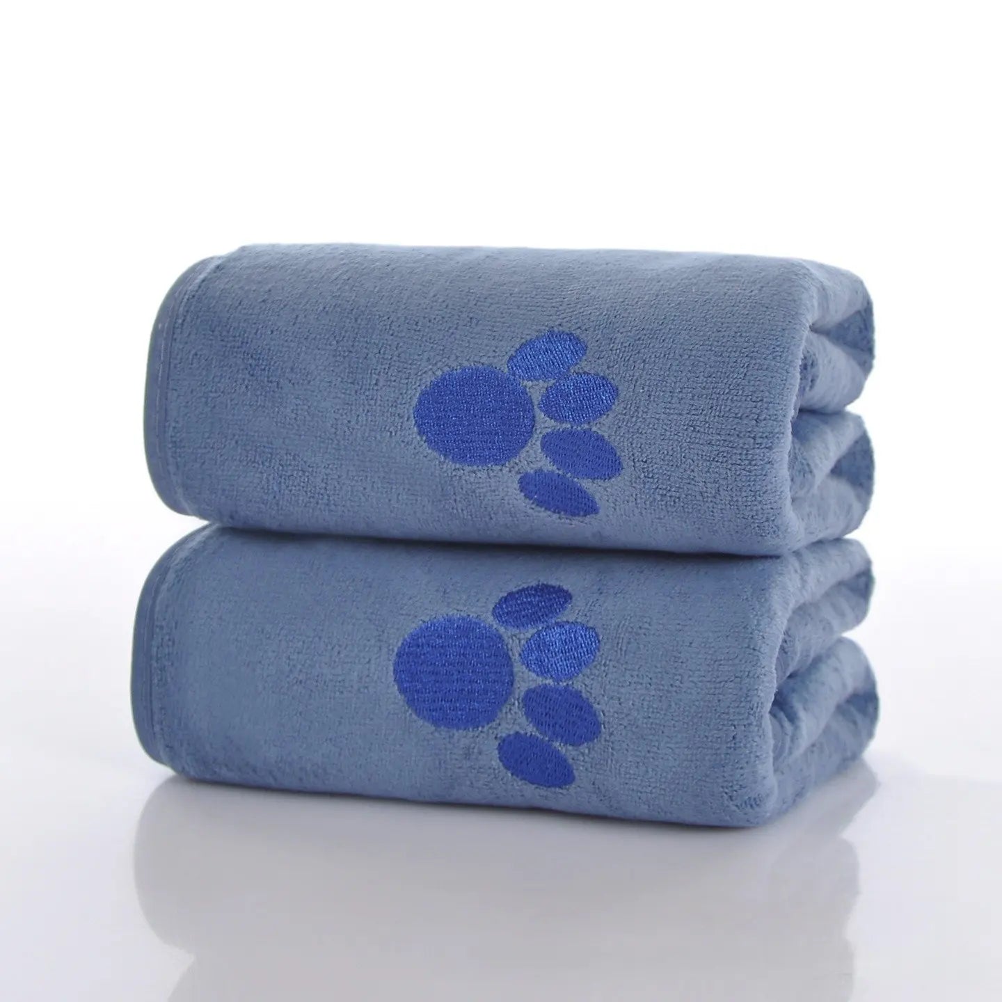 🐱🐶 Serviette peignoir microfibre pour chien & chat – Séchage rapide 50×100 cm
