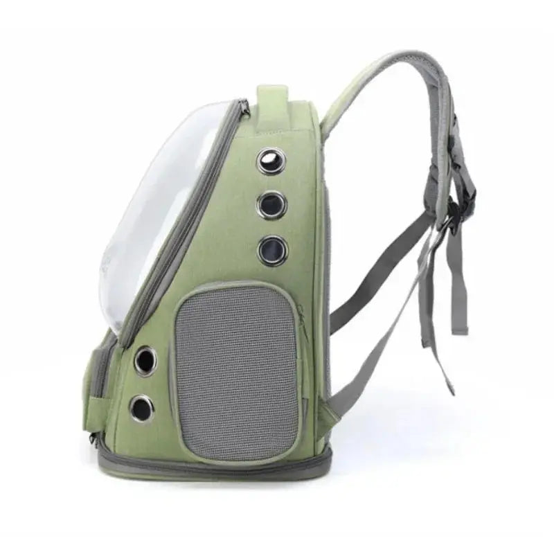 🐱 Sac à dos bulle pour chat & chien – Vue panoramique 180°, ventilation & imperméable