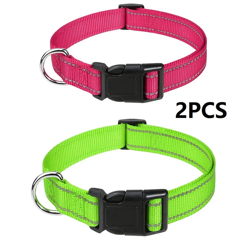 🐶 Collier pour Petit Chien & Chiot x2 –  Fantaisie Réglable