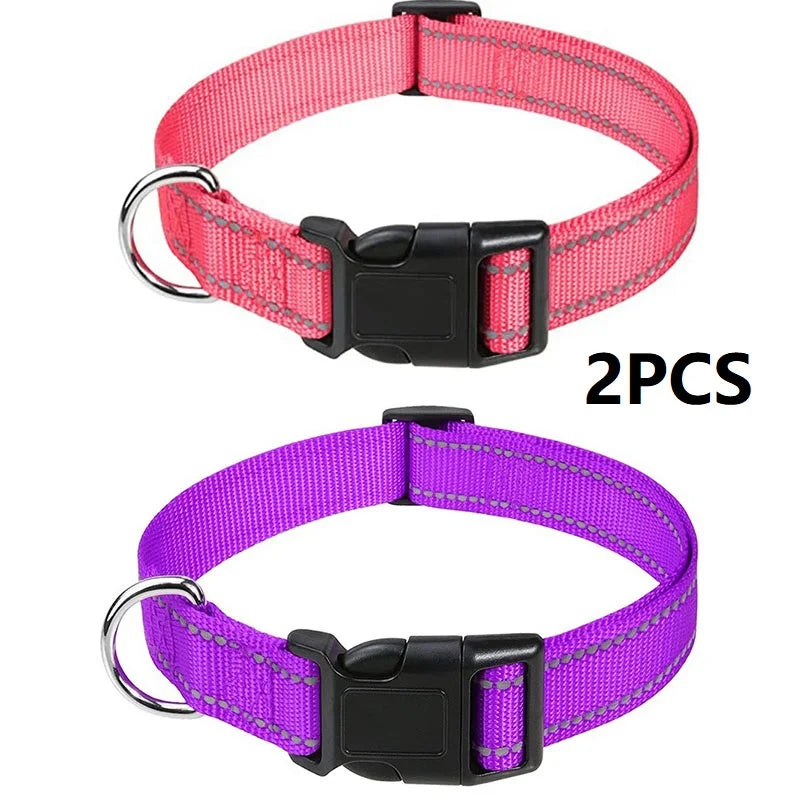🐶 Collier pour Petit Chien & Chiot x2 –  Fantaisie Réglable