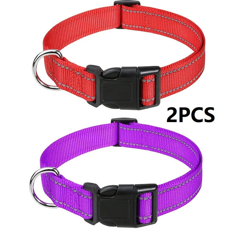 🐶 Collier pour Petit Chien & Chiot x2 –  Fantaisie Réglable