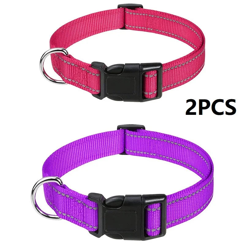 🐶 Collier pour Petit Chien & Chiot x2 –  Fantaisie Réglable