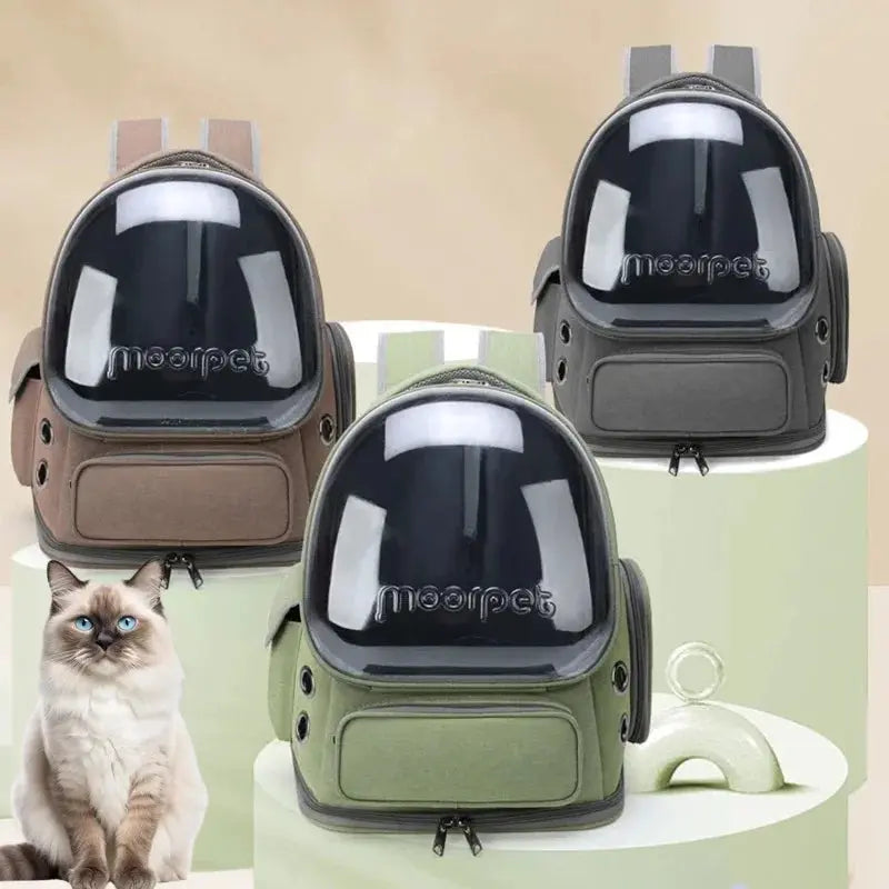 Sac à dos bulle haut de gamme pour vos compagnons à quatre pattes.