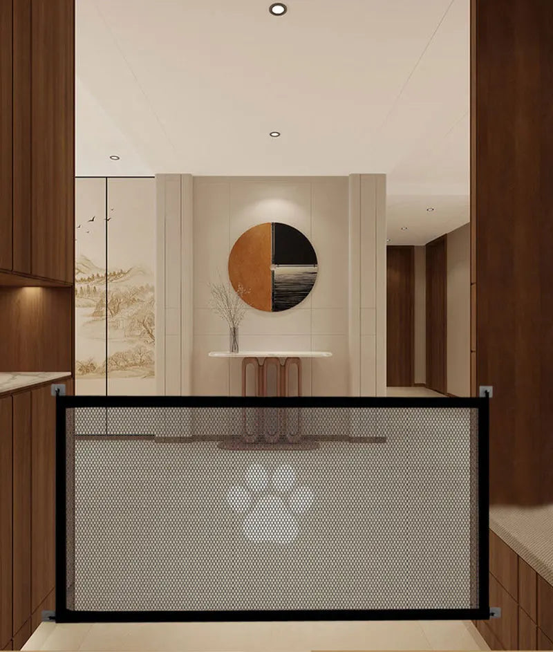 🐶 Barrière de sécurité pliable en filet pour chat et chien
