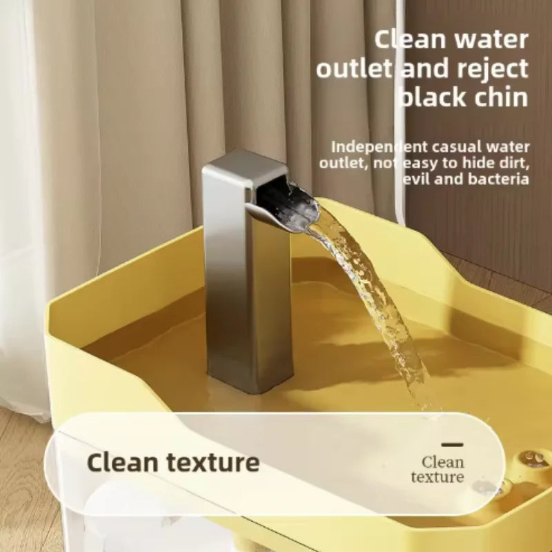 🐱 Fontaine à eau pour chat – Circulation continue, batterie rechargeable USB