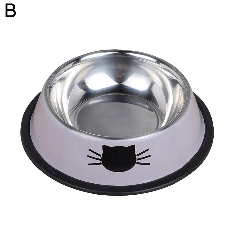 🐱🐶 Gamelle inox double paroi pour chien & chat – Antidérapante, isotherme & hygiénique