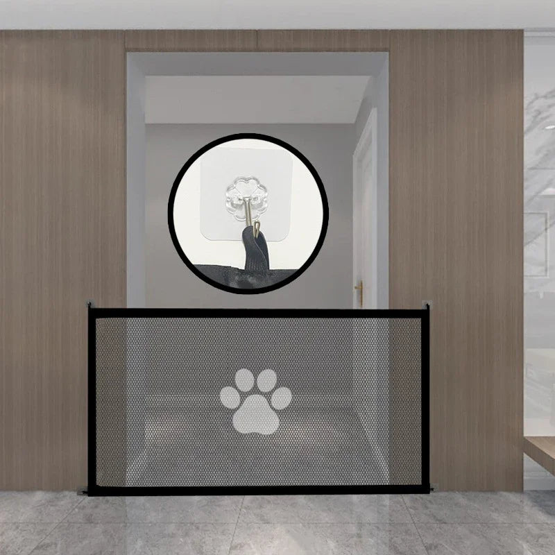 🐶 Barrière de sécurité pliable en filet pour chat et chien