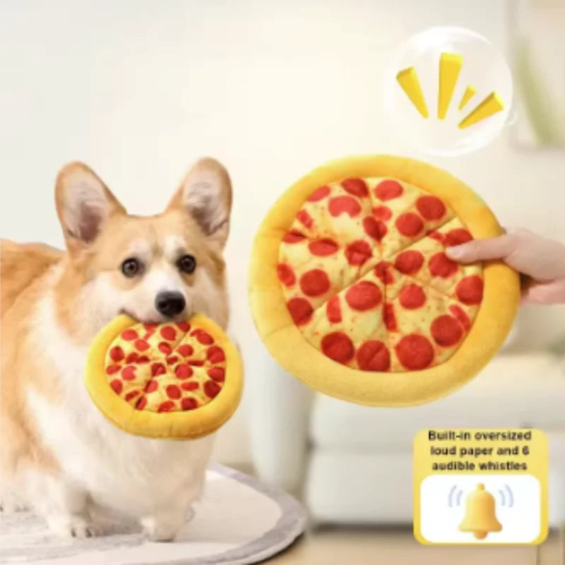 🐶 Jouet peluche couinant pour chien – Nettoyage des dents & jeu interactif