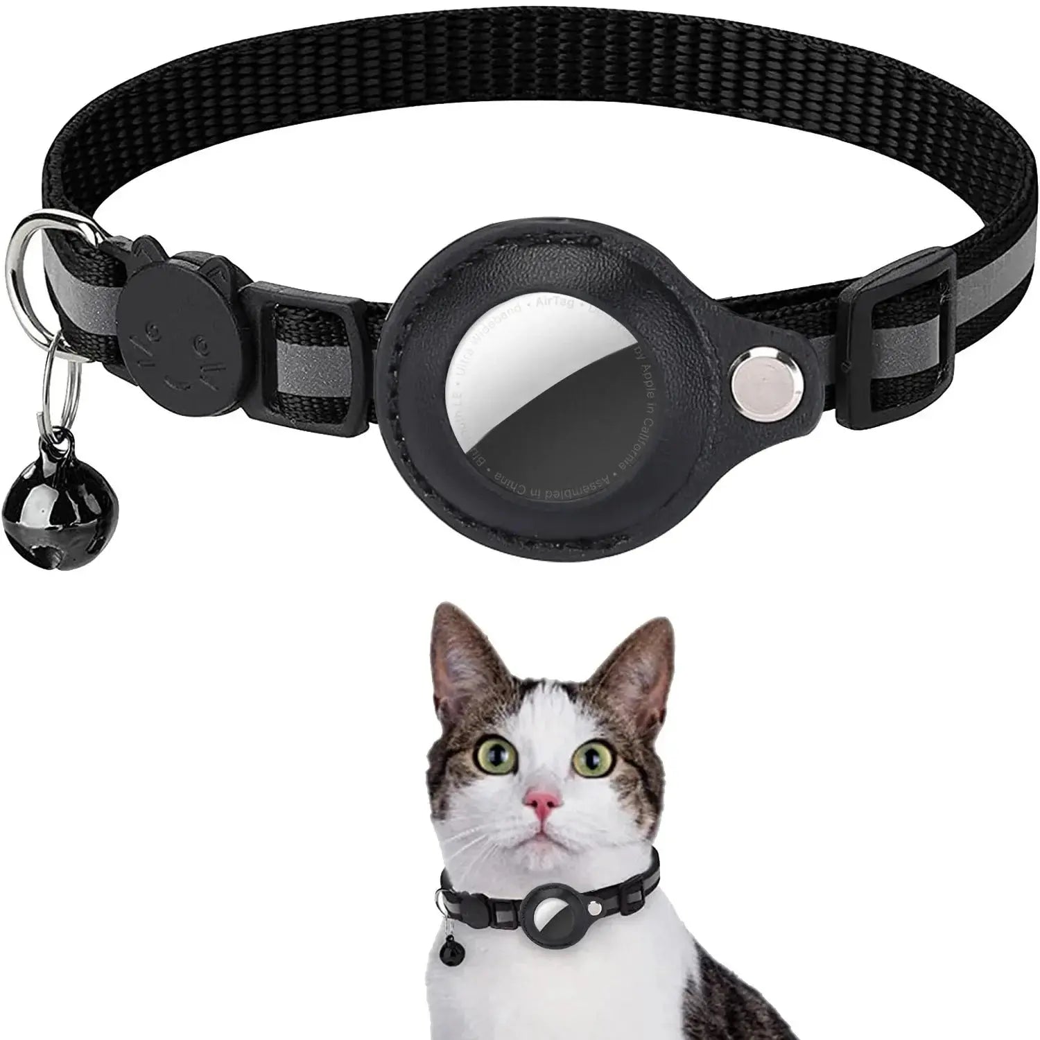 collier compatible AirTag combine traçabilité technologique, visibilité physique et confort maximal