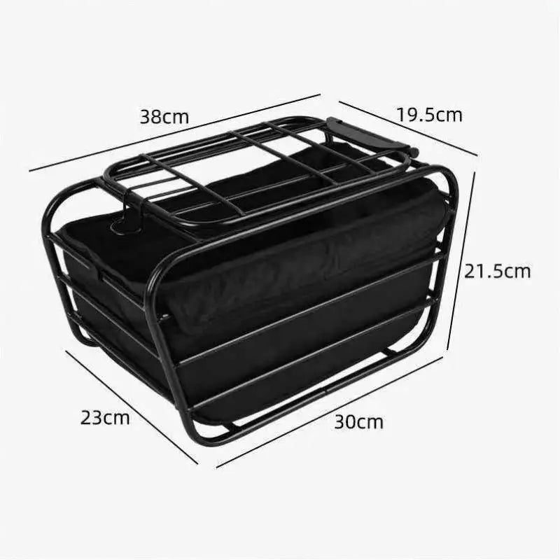 🐱🐶 Panier de vélo 2-en-1 pour chien et chat — transport et rangement jusqu'à 5,5 kg