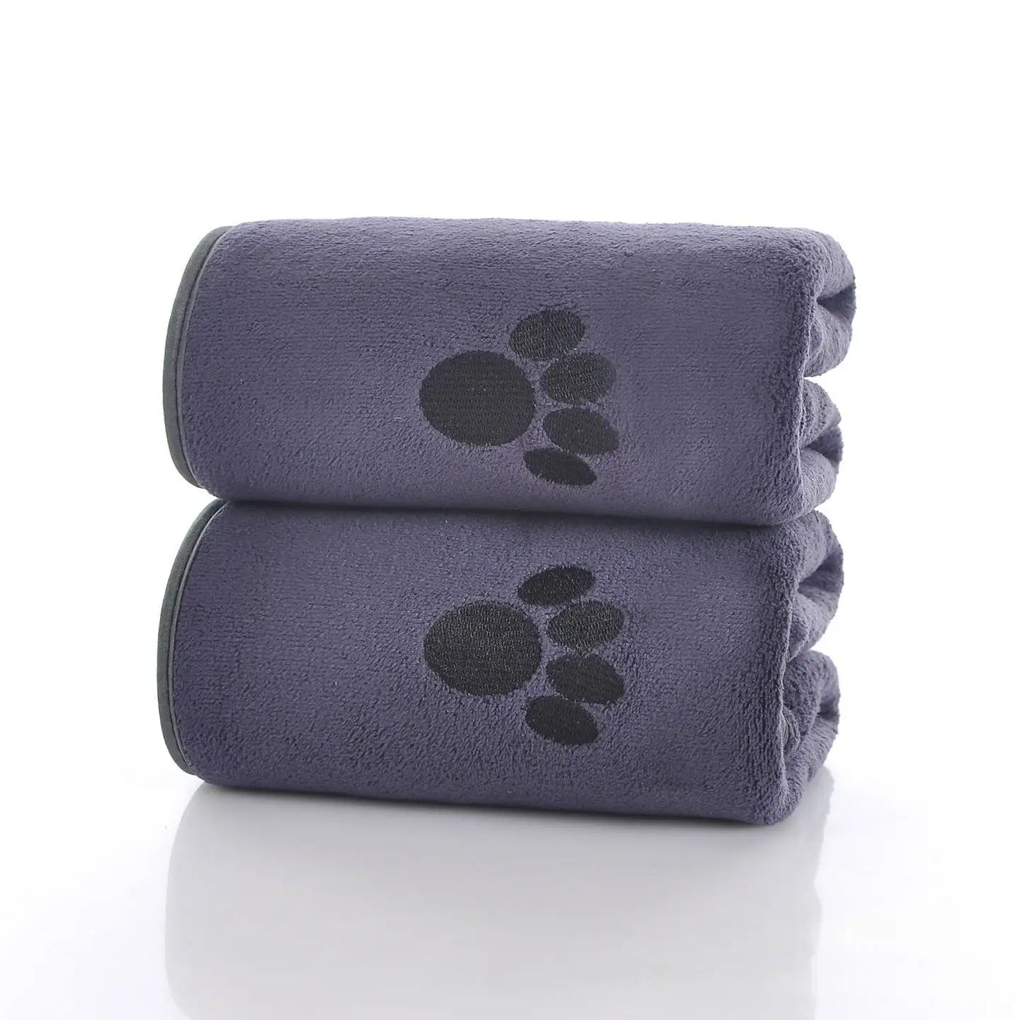 🐱🐶 Serviette peignoir microfibre pour chien & chat – Séchage rapide 50×100 cm