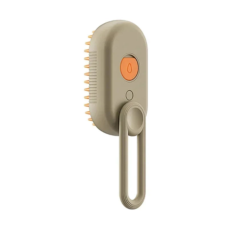 🐱🐶 Brosse vapeur 3-en-1 pour chat et chien – Démêlage, massage & nettoyage