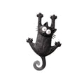 🏠 Magnet frigo chat rigolo « Hang In There » – Déco cuisine originale & cadeau amoureux des chats