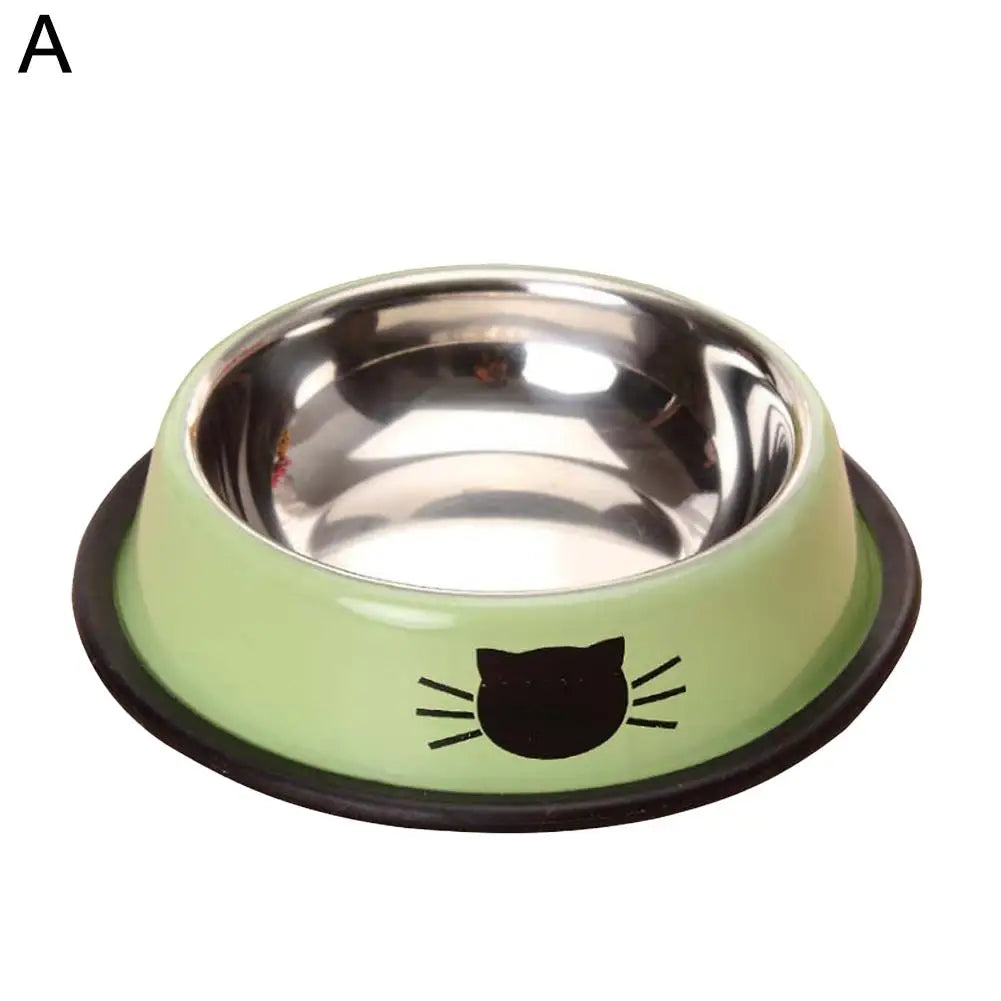 🐱🐶 Gamelle inox double paroi pour chien & chat – Antidérapante, isotherme & hygiénique