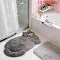 tapis au motif chat apporte une touche décalée et chaleureuse à votre intérieur.