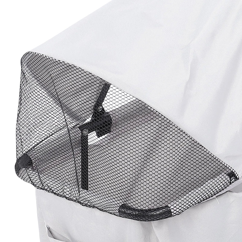 🐱🐶 Poussette multifonctionnelle pliable pour chien et chat — auvent, 4 roues, légère