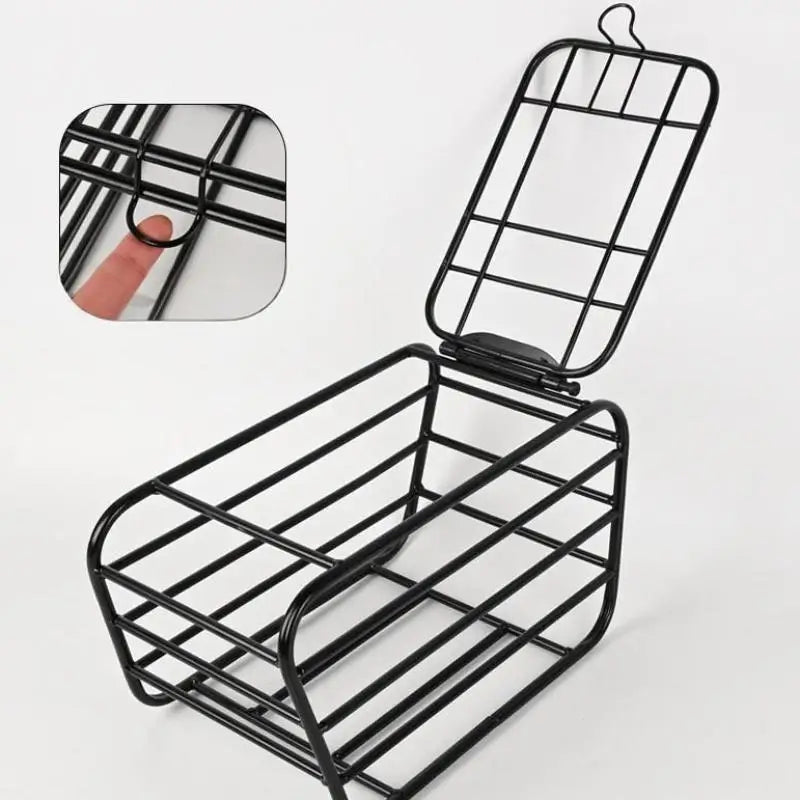 🐱🐶 Panier de vélo 2-en-1 pour chien et chat — transport et rangement jusqu'à 5,5 kg