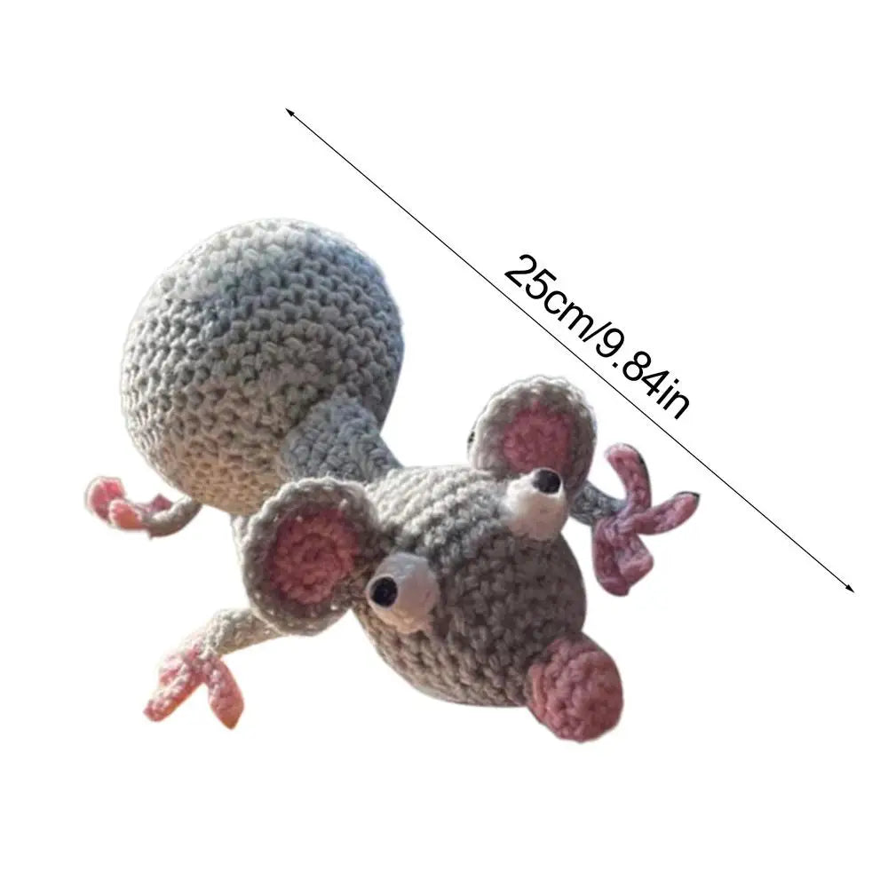 🏠 Cale-porte décoratif au crochet fait main – Grenouille, souris ou chiot